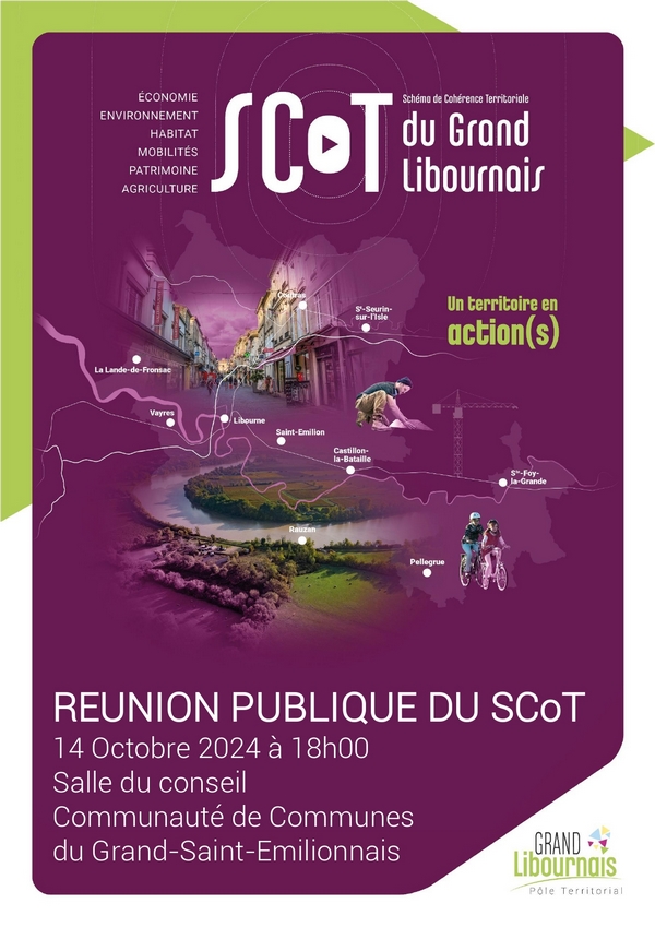 Réunion publique du SCoT