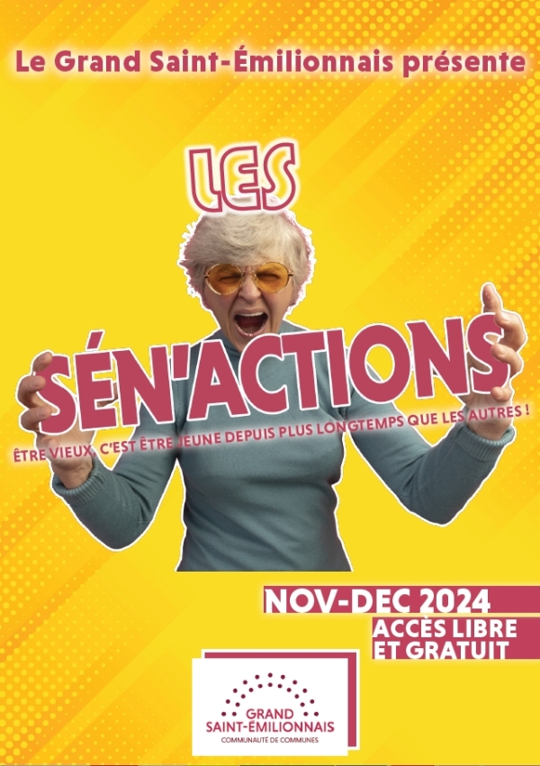 Les Sén'Actions : Animations seniors novembre et décembre 2024