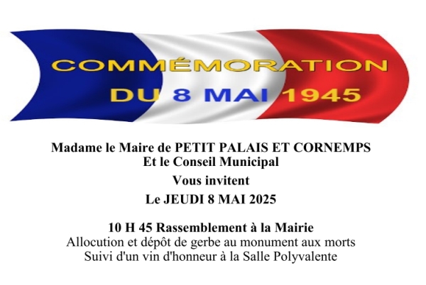 Commémoration du 8 mai 1945