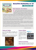 Bulletin municipal numéro 32 décembre 2023 - Mairie de Petit Palais et Cornemps