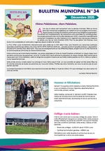 Bulletin municipal numéro 34 décembre 2025 - Mairie de Petit Palais et Cornemps